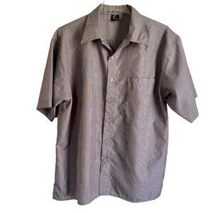 Claudio Nucci Short Sleeve Button Down Shirt Large
